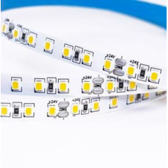 Светодиодная лента 2835 120LED 24V IP20 Warm (Seastar | 12W/m | Теплый 3K | 5m/10mm | Cut 6 LED)