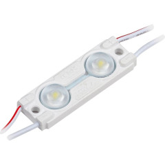 Светодиодный модуль с линзой LC 2835 2LED 12V IP65