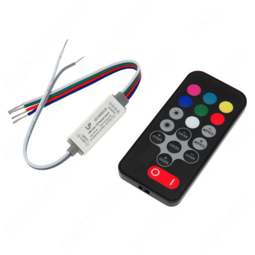 RGB-контроллер 4L-RF18B-6A-MINI 5-24V (30-144W)