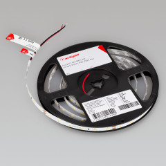 Светодиодная Лента RT-A60-8mm 24V Warm3000 (4.8 W/m, IP20, 2835, 3m) (Arlight, Открытый)