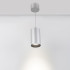 Светильник подвесной SP-POLO-R85-2-15W Day White 40deg (Silver, Black Ring) (Arlight, IP20 Металл, 3 года)