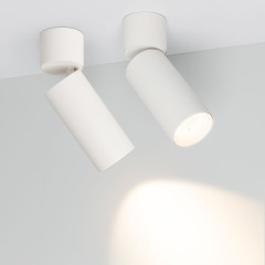 Светильник SP-POLO-SURFACE-FLAP-R65-8W Day4000 (WH-WH, 40 deg) (Arlight, IP20 Металл, 5 лет)