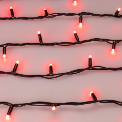 Светодиодная гирлянда ARD-STRING-PRO-10000-BLACK-95LED-MILK-LIVE RGBW-DMX (24V, 10W) (Ardecoled, IP65)