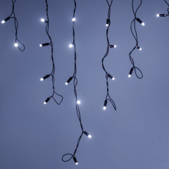 Светодиодная гирлянда ARD-EDGE-PRO-4000x600-BLACK-128LED-MILK-STD White (230V, 8W) (Ardecoled, IP65)