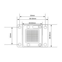 Мощный светодиод ARPL-20W-EPA-3040-WW (700mA) (Arlight, -)