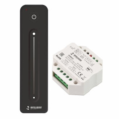 INTELLIGENT ARLIGHT Диммер SMART-SET-TRIAC-601-72-DIM-PD-IN Black (230V, 1x1.5A, ПДУ LINE, 2.4G) (IARL, IP20 Пластик, 5 лет)