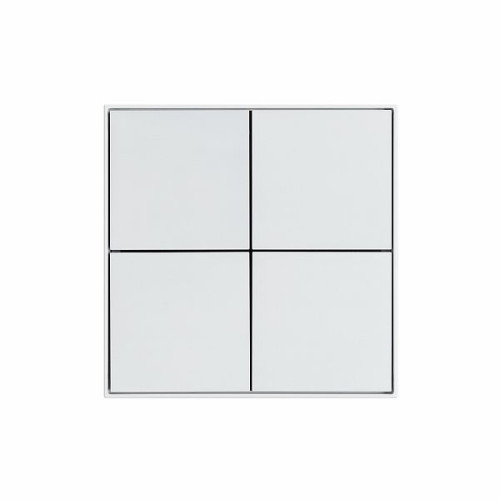 INTELLIGENT ARLIGHT Кнопочная панель KNX-304-23-IN White (BUS, Frame) (IARL, IP20 Металл, 2 года)