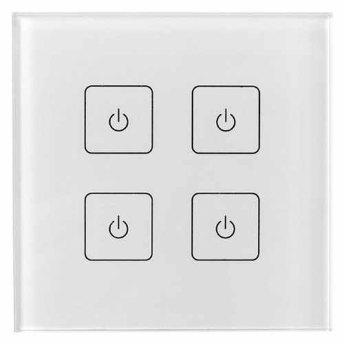 INTELLIGENT ARLIGHT Сенсорная панель DALI-901-11-ADDR-DIM-DT6-IN White (BUS) (IARL, IP20 Пластик, 3 года)