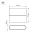 Светильник SP-WALL-FLAT-S110x90-2x3W Day4000 (GR, 120 deg, 230V) (Arlight, IP54 Металл, 3 года)