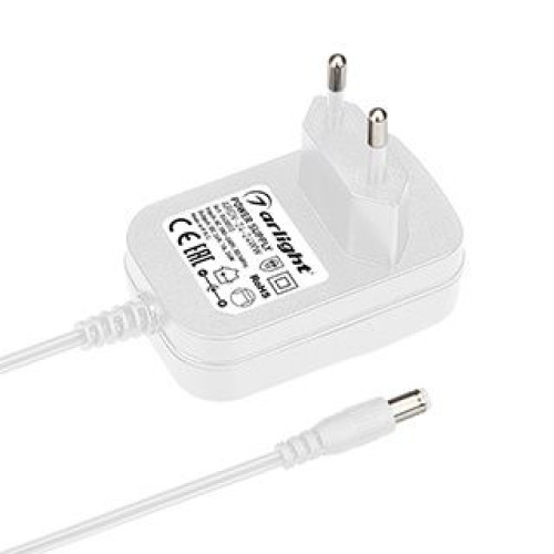 Блок питания ARDV-24-24WW (24V, 1A, 24W) (Arlight, Адаптер, 3 года)