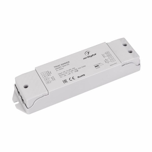 Диммер SMART-DIM105 (12-48V, 20A, TRIAC) (Arlight, IP20 Пластик, 5 лет)