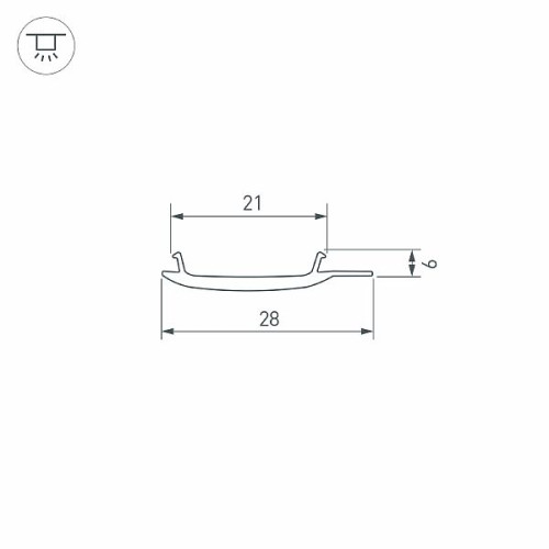 Экран STRETCH-S-20-WALL-SIDE-10m (RESPECT-ST) (Arlight, -)