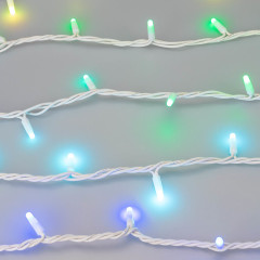 Светодиодная гирлянда ARD-STRING-PRO-10000-WHITE-100LED-MILK-LIVE RGB-DMX (24V, 10W) (Ardecoled, IP65)
