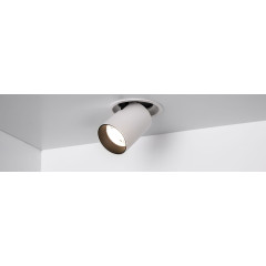 Светильник LTD-PULL-R100-10W Warm3000 (WH, 24 deg, 230V) (Arlight, IP20 Металл, 5 лет)