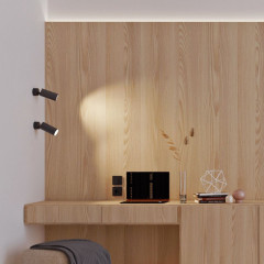 Светильник SP-POLO-SURFACE-R65-8W Warm3000 (BK-BK, 40 deg) (Arlight, IP20 Металл, 5 лет)