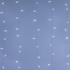 Светодиодная гирлянда ARD-CURTAIN-HOME-1500x1500-CLEAR-144LED White (230V, 6W) (Ardecoled, IP20)