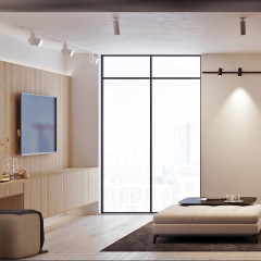 Светильник SP-POLO-SURFACE-R65-8W Day4000 (WH-GD, 40 deg) (Arlight, IP20 Металл, 5 лет)