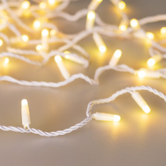 Светодиодная гирлянда ARD-STRING-CLASSIC-20000-WHITE-200LED-MILK-SYNC RGB (230V, 13W) (Ardecoled, IP65)