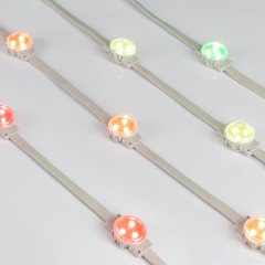 Модуль управляемый DMX-F3-D30 12V RGB (0.75W, IP68, 120 deg) (Arlight, Пластик, 3 года)