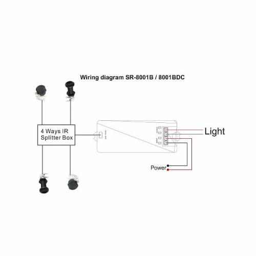 ИК-сплиттер SR-Door-Switch White (Arlight, -)