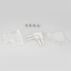 Коннектор угловой для ленты ARL-50000PV (15.5x6mm) прозрачный (Arlight, Пластик)