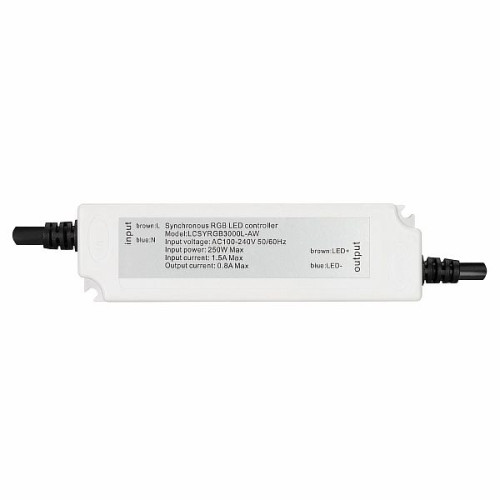 Контроллер ARD-CLASSIC-SYNC-RGB-3000LED Black (230V, 250W, RF ПДУ) (Ardecoled, Закрытый)