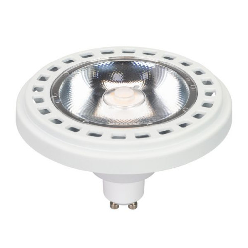 Лампа AR111-UNIT-GU10-15W-DIM Warm3000 (WH, 24 deg, 230V) (Arlight, Металл)