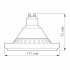 Лампа AR111-UNIT-GU10-15W-DIM Warm3000 (WH, 24 deg, 230V) (Arlight, Металл)