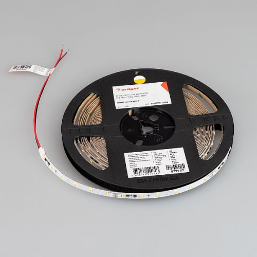 Светодиодная Лента IC-A60-8mm 24V Warm3000 (4.8 W/m, IP20, 2835, 10m) (Arlight, стабилизированная)