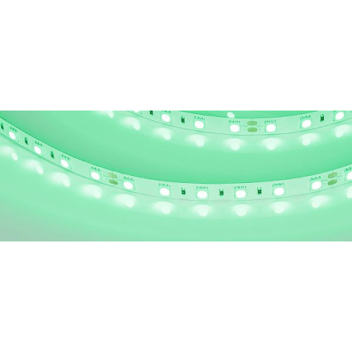 Светодиодная Лента RT-B60-10mm 24V Green (14.4 W/m, IP20, 5060, 5m) (Arlight, Открытый)