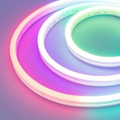 Лента герметичная SPI MOONLIGHT-SIDE-B84-12x17mm 24V RGB-PX7 (18 W/m, IP67, 5m, wire x2) (Arlight, Силикон)