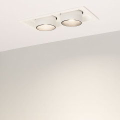 Светильник LTD-PULL-S110x210-2x10W Day4000 (WH, 24 deg, 230V) (Arlight, IP20 Металл, 5 лет)