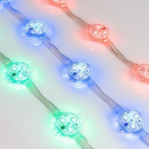 Модуль управляемый DMX-B3-D30 12V RGB (0.72W, IP68, 140 deg) (Arlight, Пластик, 3 года)