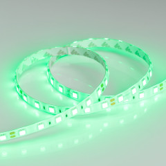Светодиодная Лента RTW 2-5000SE 24V Green 2x (5060, 300 LED, LUX) (Arlight, 14.4 Вт/м, IP65)