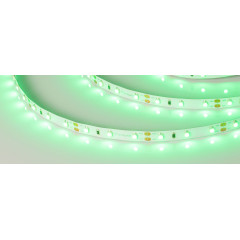 Светодиодная Лента RT-A60-8mm 12V Green (4.8 W/m, IP20, 2835, 5m) (Arlight, Открытый)