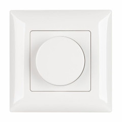 Панель SMART-P14-DIM-P-IN White (230V, 1.5A, 0/1-10V, Rotary, 2.4G) (Arlight, IP20 Пластик, 5 лет)