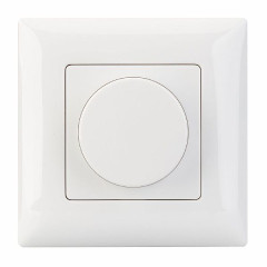 Панель SMART-P15-DIM-IN White (230V, 1A, TRIAC, Rotary, 2.4G) (Arlight, IP20 Пластик, 5 лет)