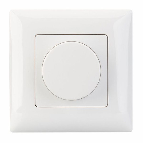 Панель SMART-P15-DIM-IN White (230V, 1A, TRIAC, Rotary, 2.4G) (Arlight, IP20 Пластик, 5 лет)