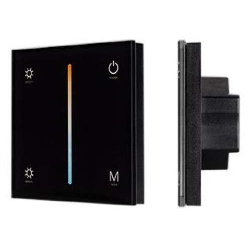 Панель SMART-P21-MIX-G-IN Black (12-24V, 4x3A, Sens, 2.4G) (Arlight, IP20 Пластик, 5 лет)