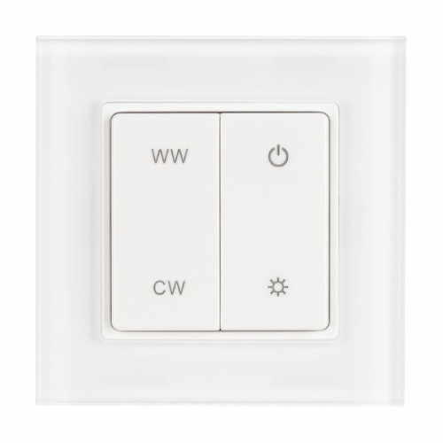 Панель SMART-P49-MIX-G-SUF (3V, 1 зона, Knob, 2.4G) (Arlight, Пластик)