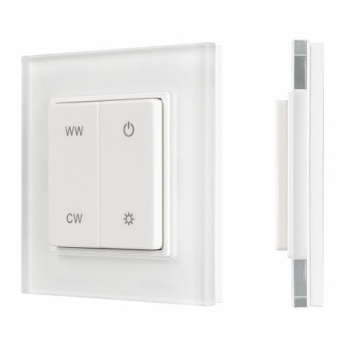Панель SMART-P49-MIX-G-SUF (3V, 1 зона, Knob, 2.4G) (Arlight, Пластик)