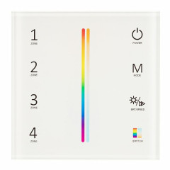 Панель Sens SMART-P55-MULTI White (3V, 4 зоны, 2.4G) (Arlight, IP20 Пластик, 5 лет)