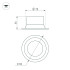 Светильник MS-BREEZE-BUILT-R82-9W Warm3000 (WH, 85 deg, 230V) (Arlight, IP20 Металл, 3 года)