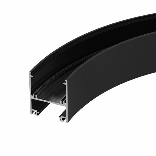 Профиль SL-ARC-5060-D1000-A45 BLACK (дуга 1 из 8) (Arlight, Алюминий)