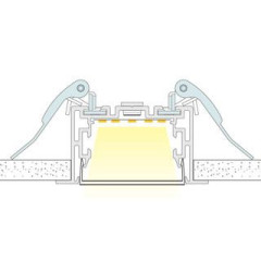 Пружинный держатель S2-LINIA-F Clip Set (Arlight, Металл)