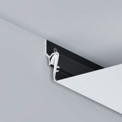 Профиль STRETCH-SHADOW-TECH-2000 BLACK (A2-DELTA) (Arlight, Алюминий)