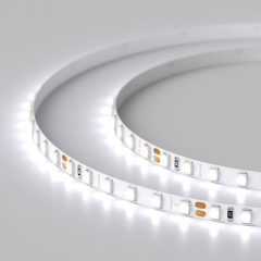 Светодиодная Лента RT 2-5000 24V Cool 8K 5mm 2x (3528, 600 LED, LUX) (Arlight, 9.6 Вт/м, IP20)
