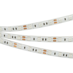 Светодиодная Лента RTW 2-5000SE 12V Green 2x (5060, 300 LED, LUX) (Arlight, 14.4 Вт/м, IP65)