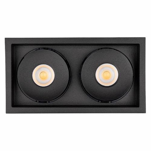 Светильник CL-SIMPLE-S148x80-2x9W Day4000 (BK, 45 deg) (Arlight, IP20 Металл, 3 года)