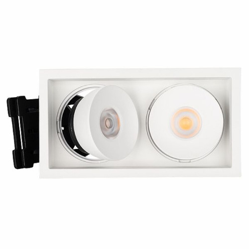 Светильник CL-SIMPLE-S148x80-2x9W Warm3000 (WH, 45 deg) (Arlight, IP20 Металл, 3 года)